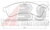 A.B.S. 37681 Brake Pad Set, disc brake